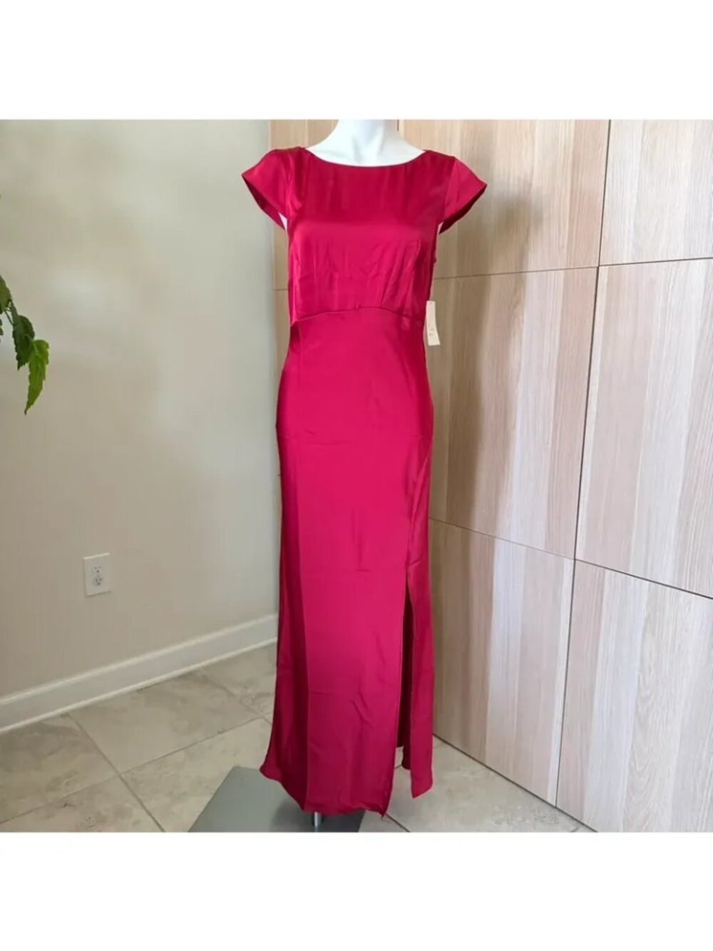 A New Day Women’s Long Cranberry Dress Size S